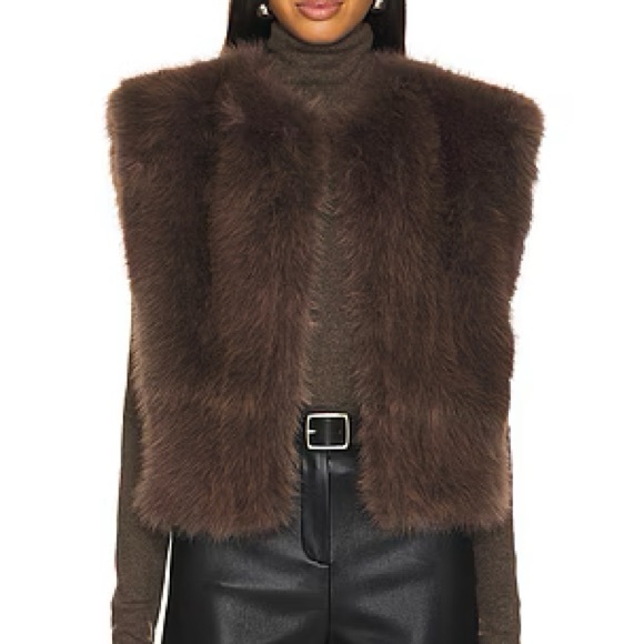 Agolde Jackets & Blazers - AGOLDE Fara Gilet Vest in Paloma NWT.